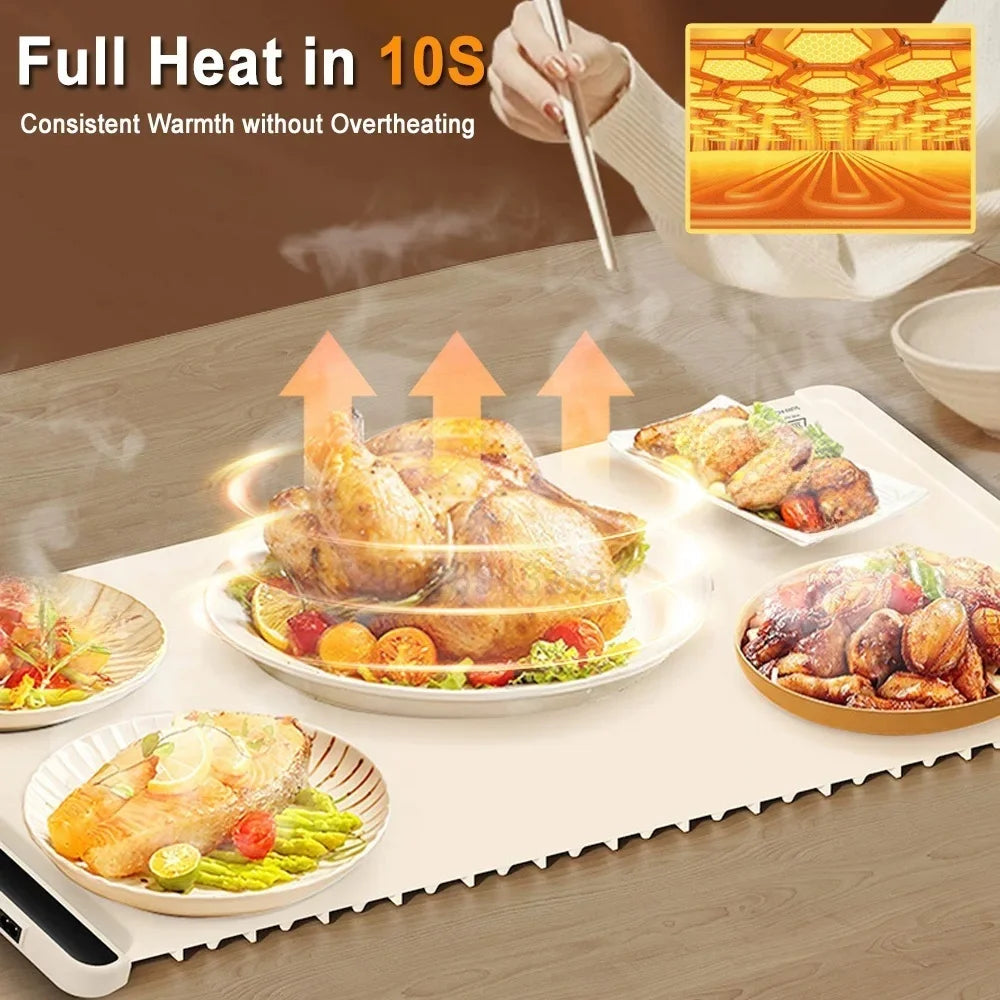 Instant Heat Smart Food Warming Pad