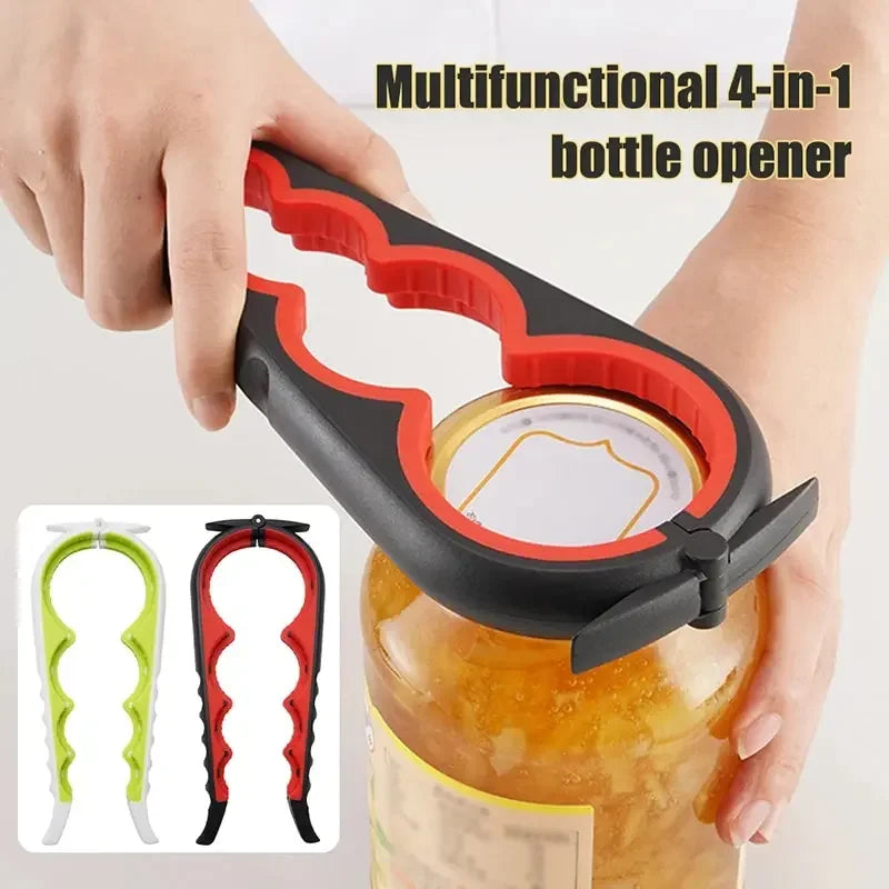 GripEase™ 4-in-1 Multifunctional Bottle Opener