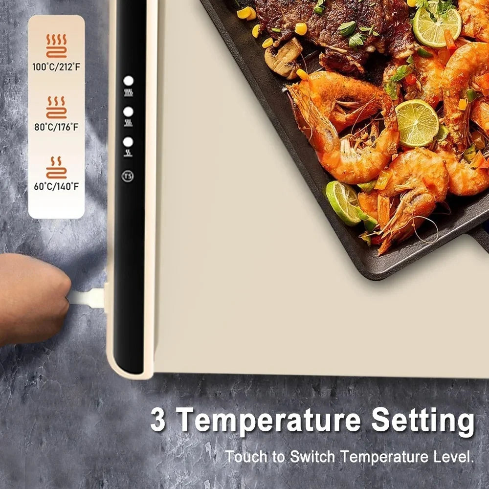 Instant Heat Smart Food Warming Pad
